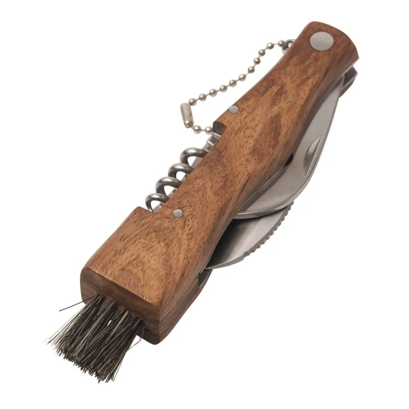 Kinetic Mushroom Knife W/Bruch Wood - One Size