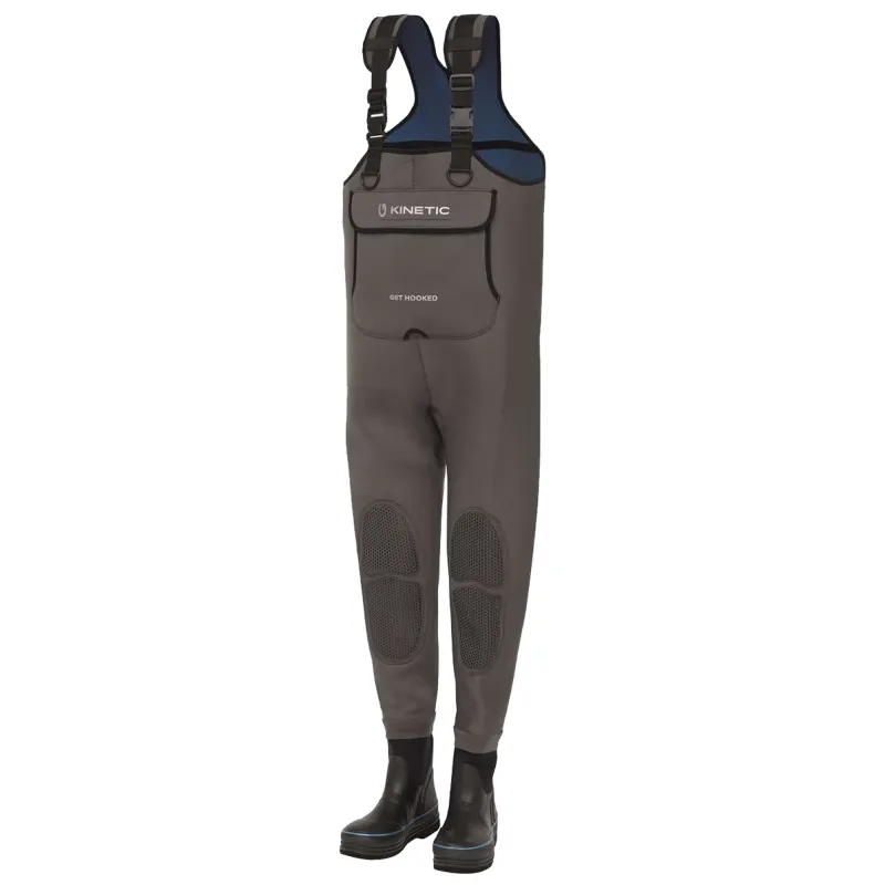 Kinetic NeoGrip Bootfoot (F) Charcoal - Gr. 38-39