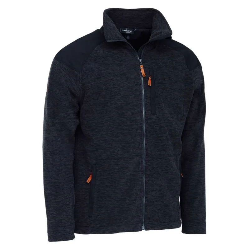 Kinetic Quest Fleece Wind Stop - Fleecejacke Asphalt - X-Large