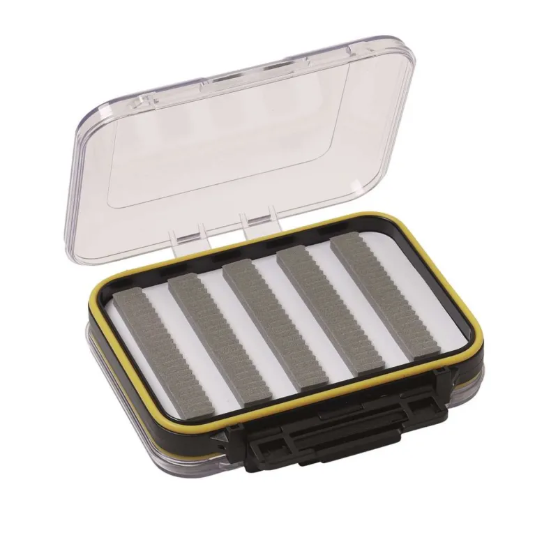 Kinetic Waterproof Fly Box Clear - Medium