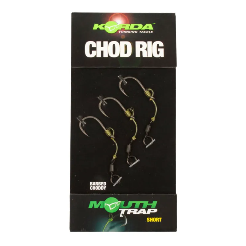 Korda Chod Rig Short Mouth Trap - Size 4 - 2,5cm - 3Stück
