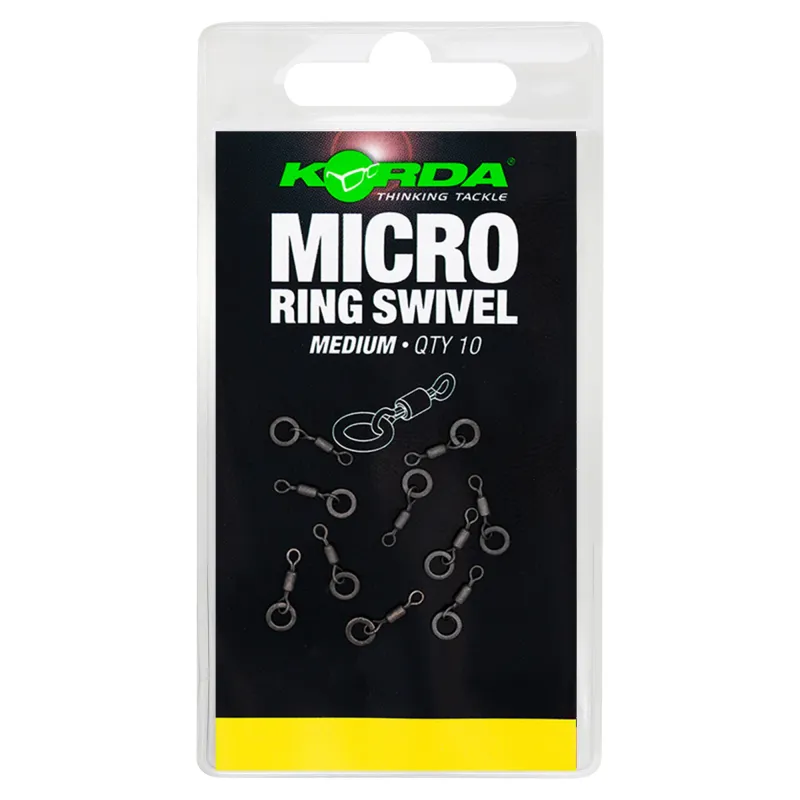 Korda Micro Rig Ring Swivel Medium