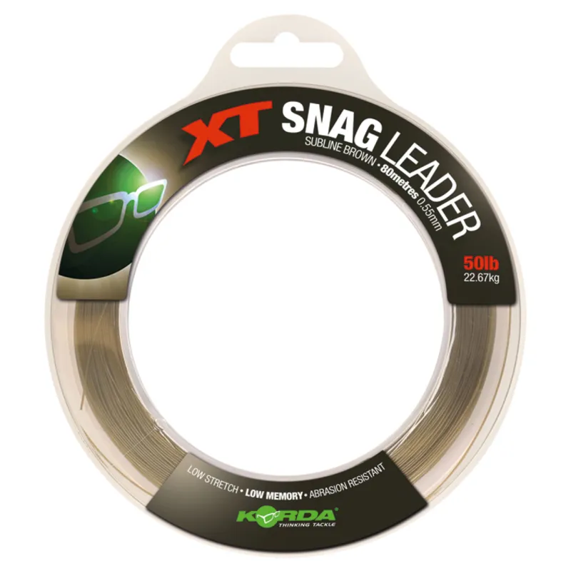 Korda Snag Leader Brown - 0,55mm - 50lb (22,7gk) - 100m