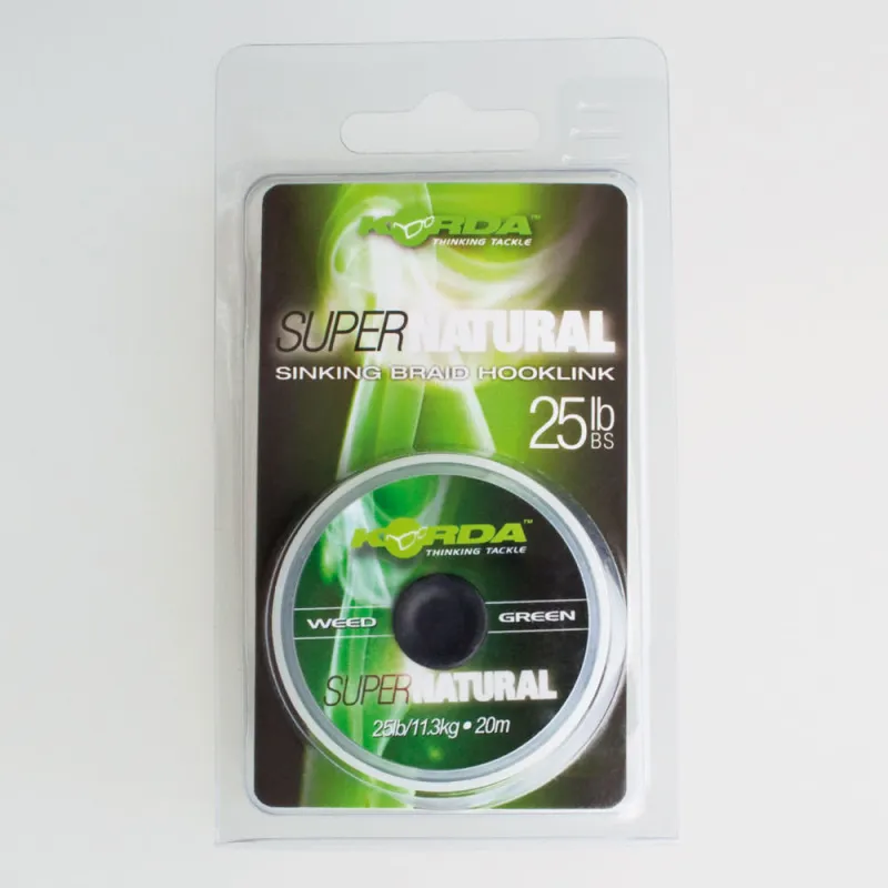 Korda SuperNatural 20m - Weedy Green - 25lb