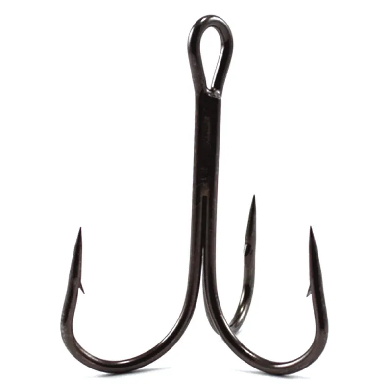 Krawaller Profi Drillinge Black Nickel 8/0 Gr.8/0 - 5Stück