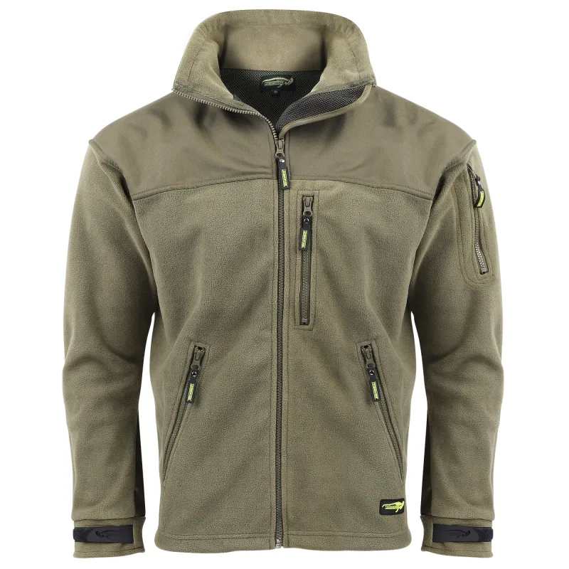 Legendfossil Fleecejacke Tromsö olive green, Gr. L