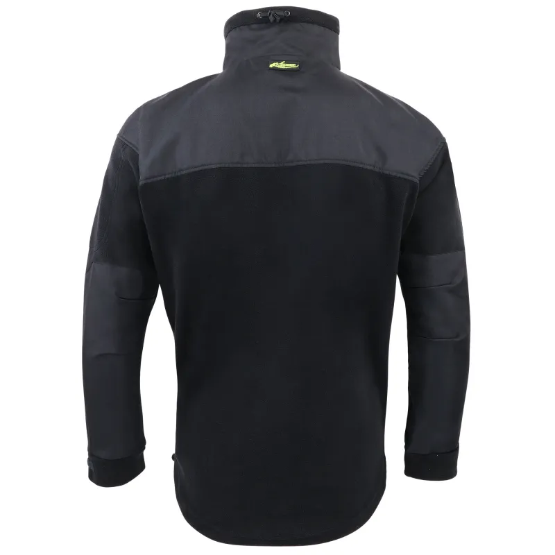 Legendfossil Fleecejacke Visby black grey, Gr. XL