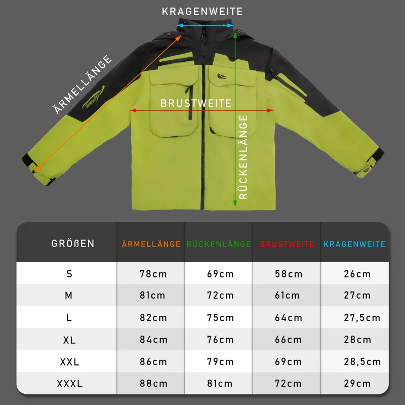 Legendfossil Outdoorjacke "Kenai" avocado-black - Gr. XL