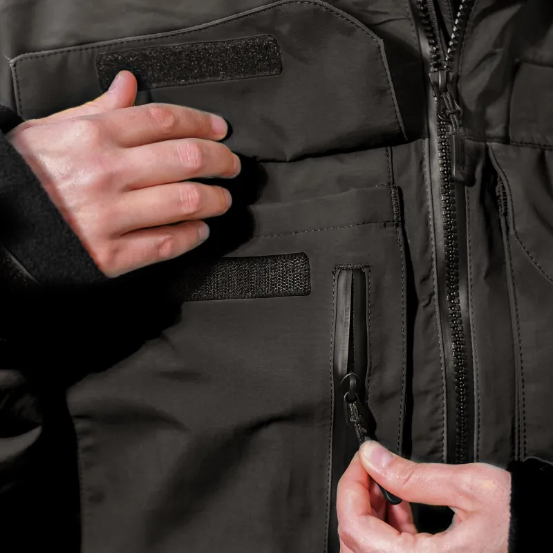 Legendfossil Outdoorjacke "Kenai" graphit-black - Gr.XXL