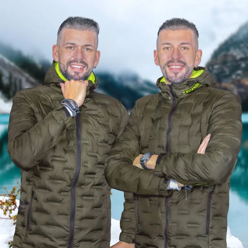 Legendfossil Steppjacke "Norsjø" olive - Gr. L