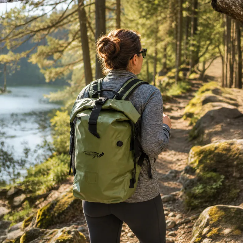 Legendfossil Tarpauline Rucksack "Hunter" olive - 23L