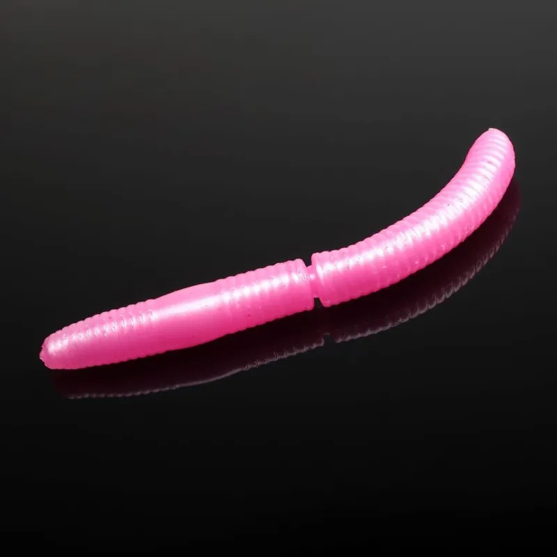 Libra Lures Fatty D´Worm Tournament 5,5cm - pink pearl - Krill Flavour - 12Stück