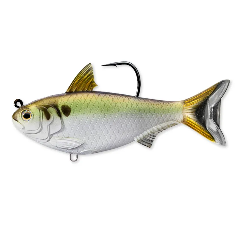Live Target Gizzard Shad Swimbait 11,2cm - Green/Bronze - 28g - 1 Stück