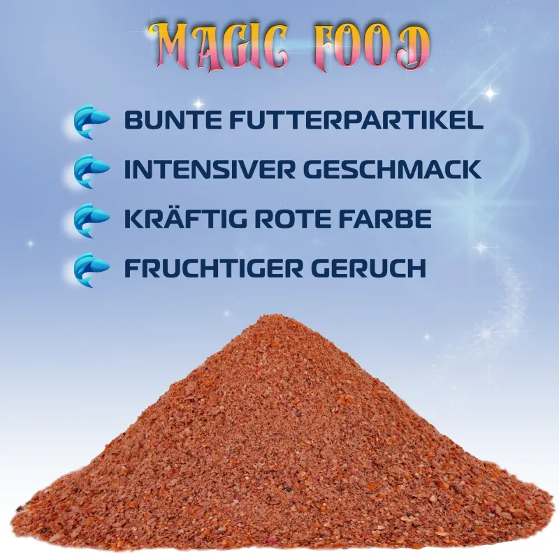 MagicFood Feeder Angelfutter 1Kg - Barben Barbara - Käse