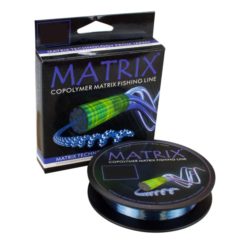 Matrix Copolymer Fishing Line 300m - 0,17mm - 4,4kg - blau/braun