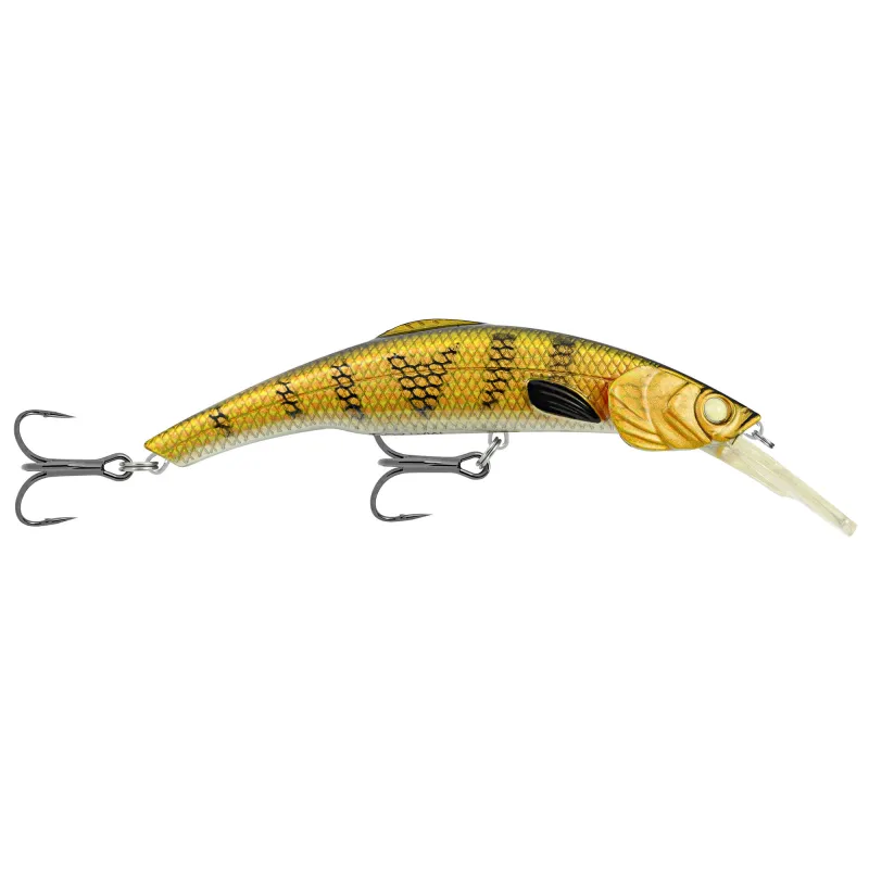 Matzuo Kinchou Minnow 7 Natural Walleye 7cm - Natural Walleye - 7,1g - Gr. 6 2xStrong Treble - 1Stück