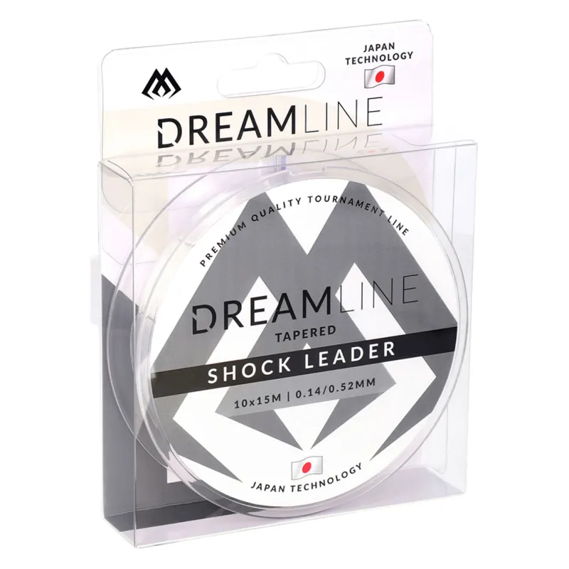 Mikado Dreamline Tapered Shock Leader 0.14-0.52mm/10x15m - 1 Spule