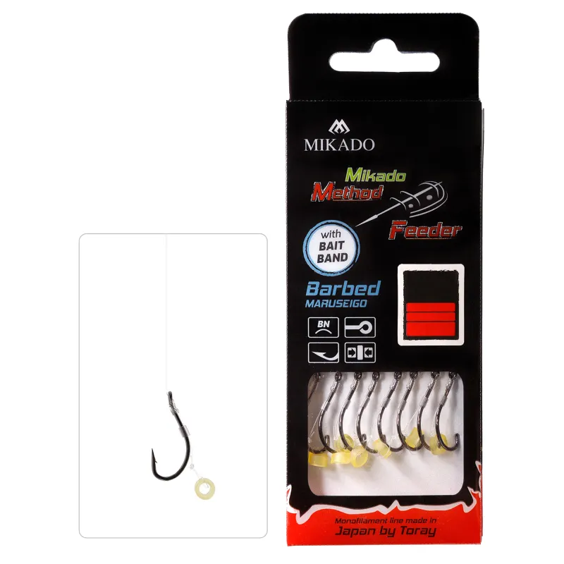 Mikado Method Feeder Rig - Mit Gummi Gr.8