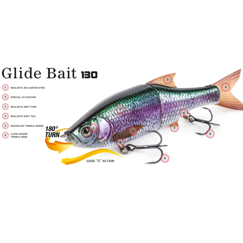 Molix Glide Bait 130 13,0cm - Live Chub