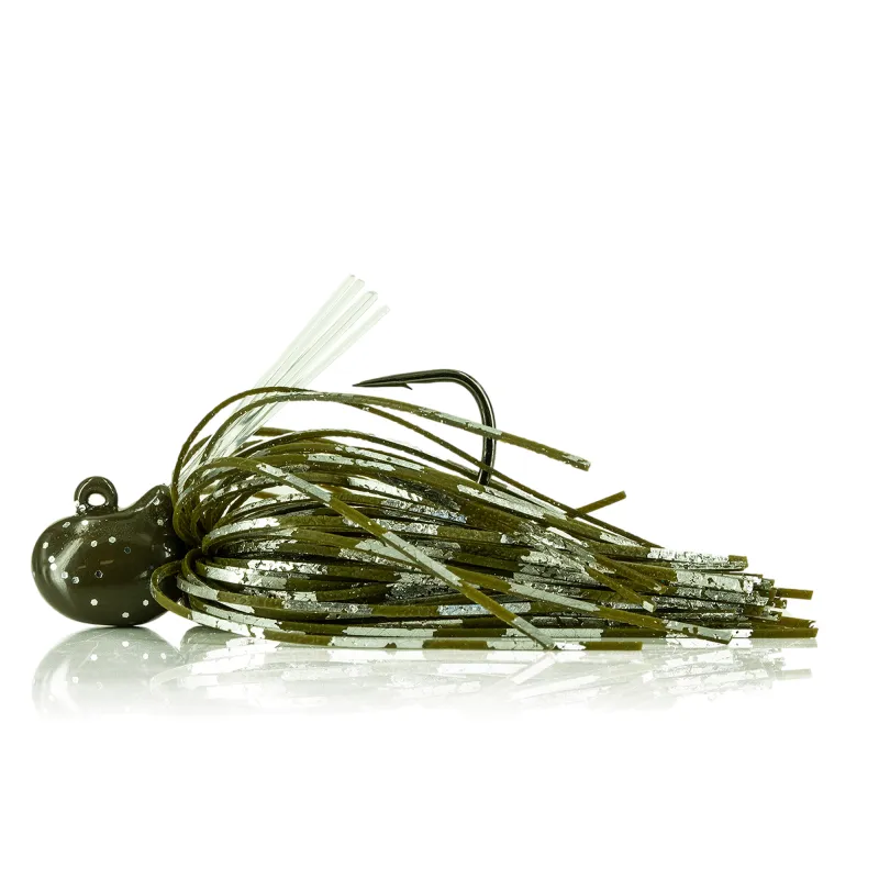 Molix Nano Jig 9g - Green Pumpkin Flash