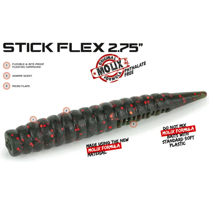 Molix Stick Flex 2.75” 2.75" - Watermelon Candy