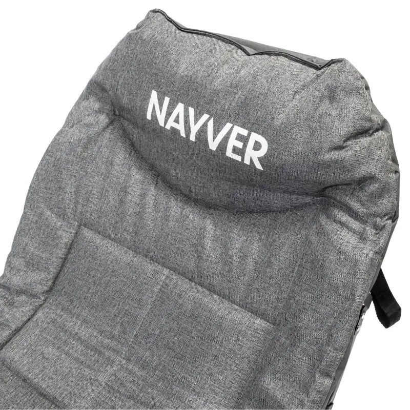 NAYVER Faltbare Campingliege 195 x 65 x 27cm