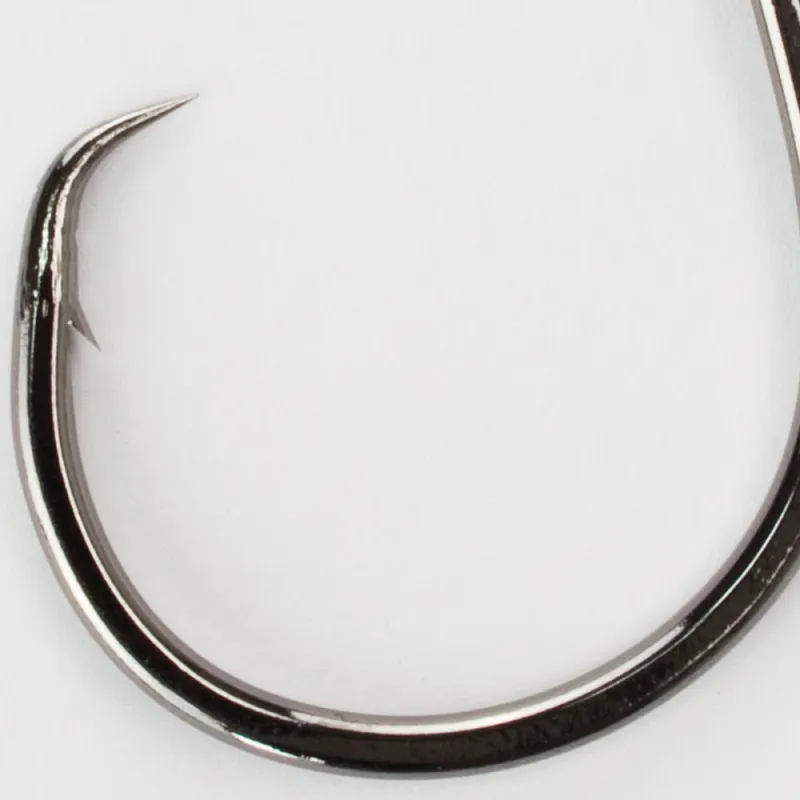 Owner SSW Circle Hook (5178-161) 6/0 black chrome- Gr.6/0 - 6Stück