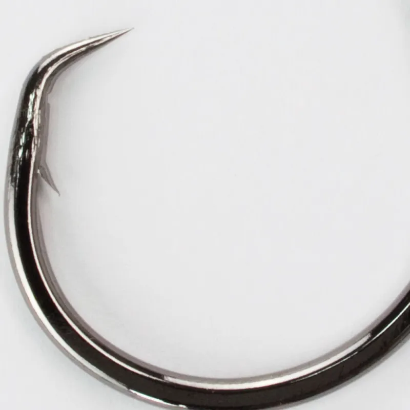 Owner SSW Circle Hook (5178-181) 8/0 black chrome- Gr.8/0 - 5Stück