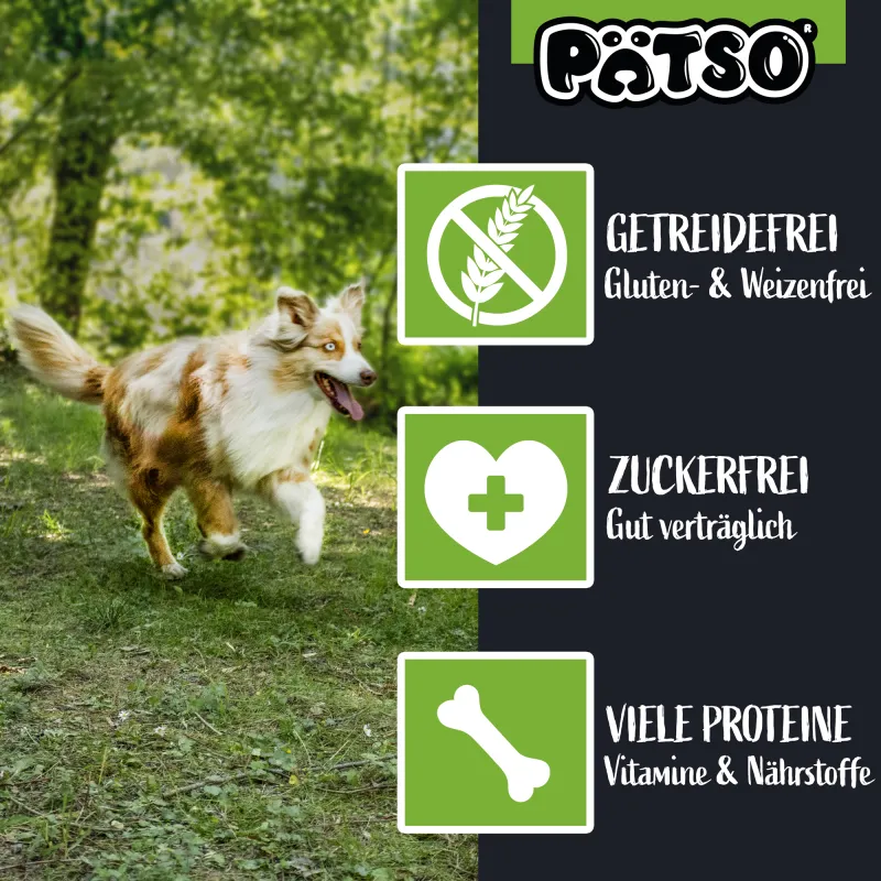 PÄTSO Hunde Snack 500g - Hühnchen - Bone Mini Mix