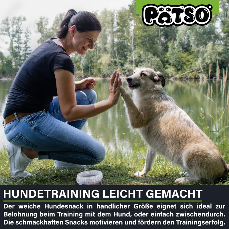 PÄTSO Hunde Snack 3er Pack 500g - Hühnchen - Bone Mini Mix