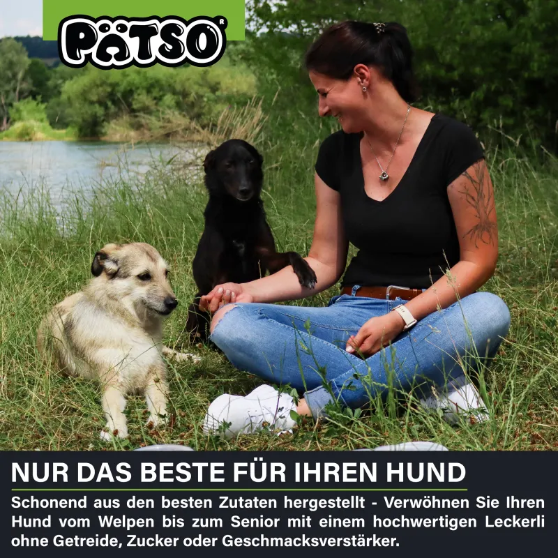 PÄTSO Hunde Snack 500g - Hühnchen - Bone Mini Mix