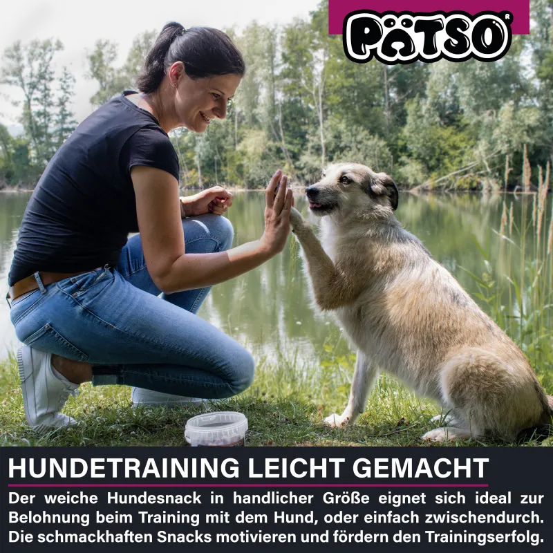 PÄTSO Hunde Snack 500g - Huhn + Wild - Soft Bone