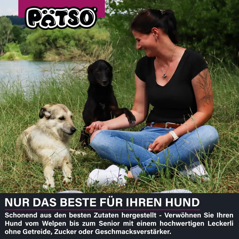 PÄTSO Hunde Snack 500g - Huhn + Wild - Soft Bone