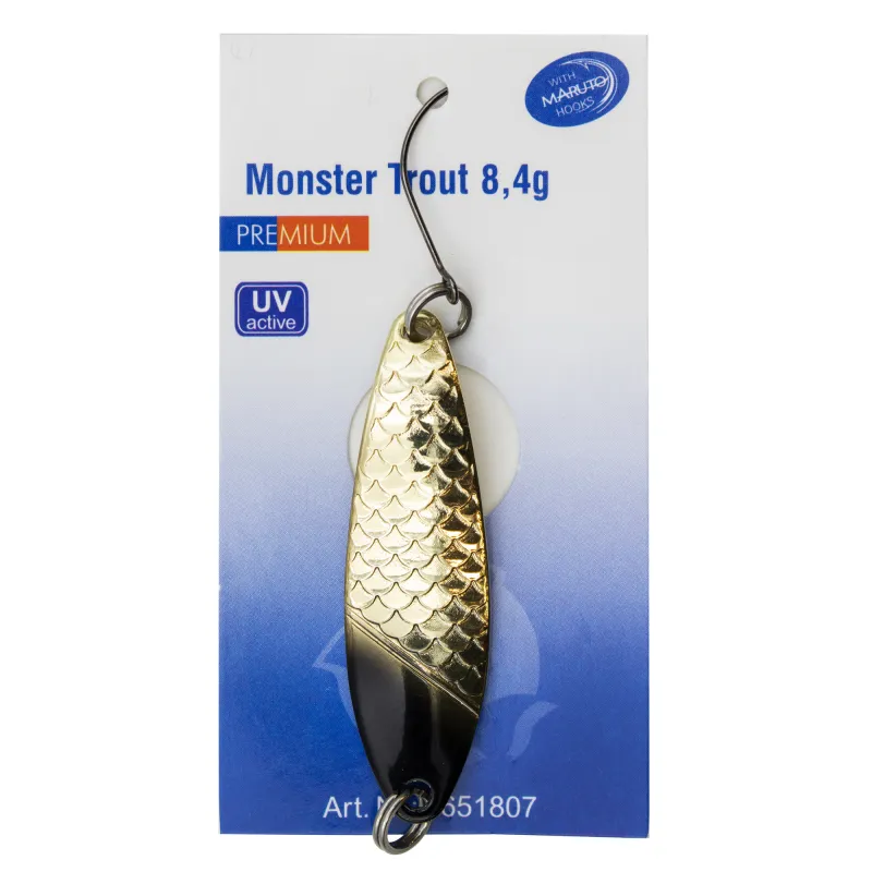 Paladin Trout Spoon Monster Trout 8,4g - gold-schwarz/gold
