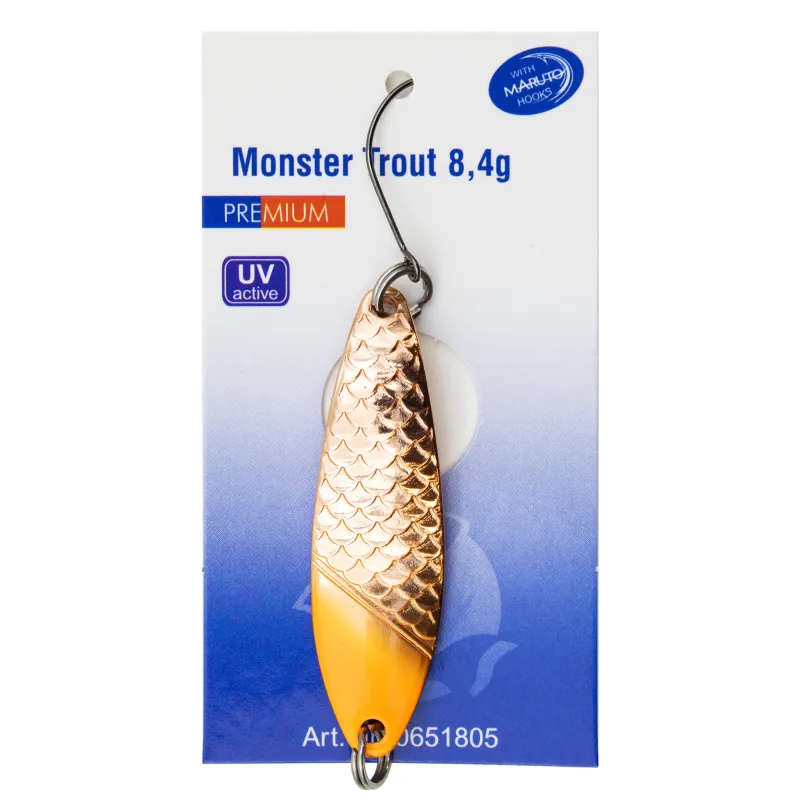 Paladin Trout Spoon Monster Trout 8,4g - Kupfer-orange/Kupfer