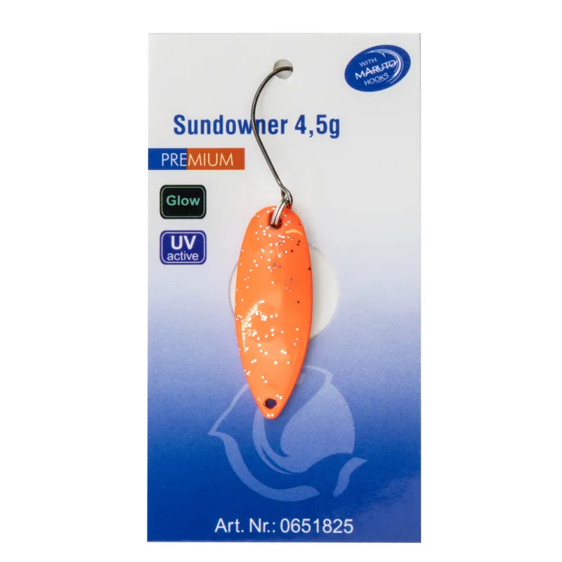 Paladin Trout Spoon Sundowner 4,5g - rot/glow