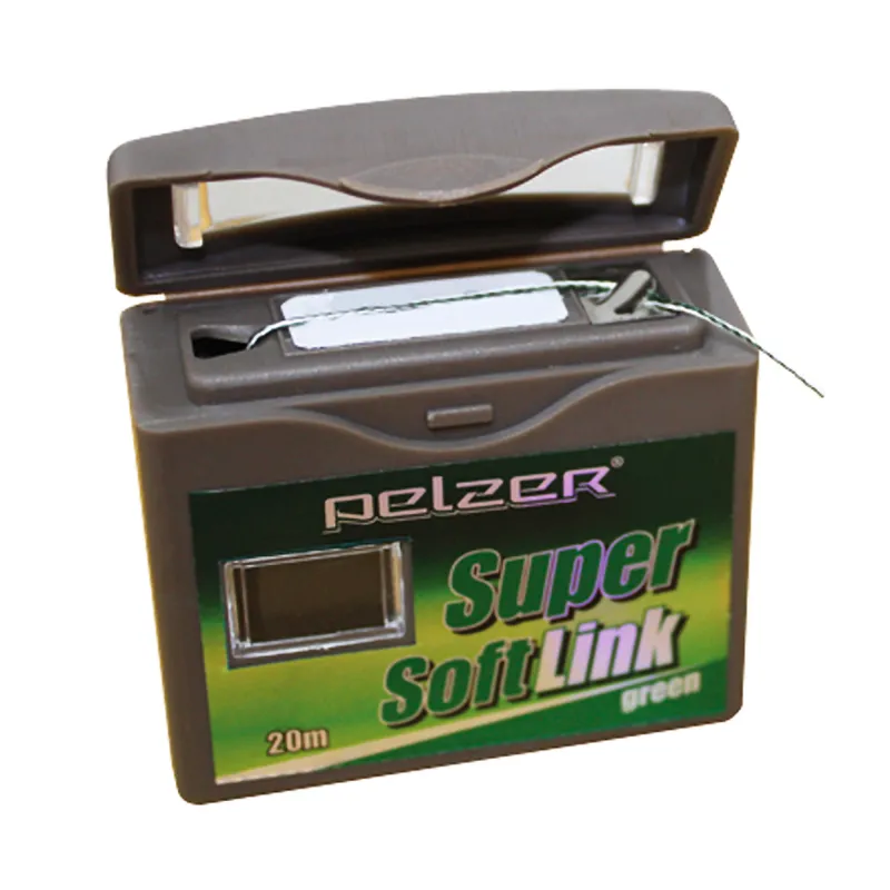 Pelzer Super Soft Link 15lbs, 20m, green gray green - TK7kg - 20m