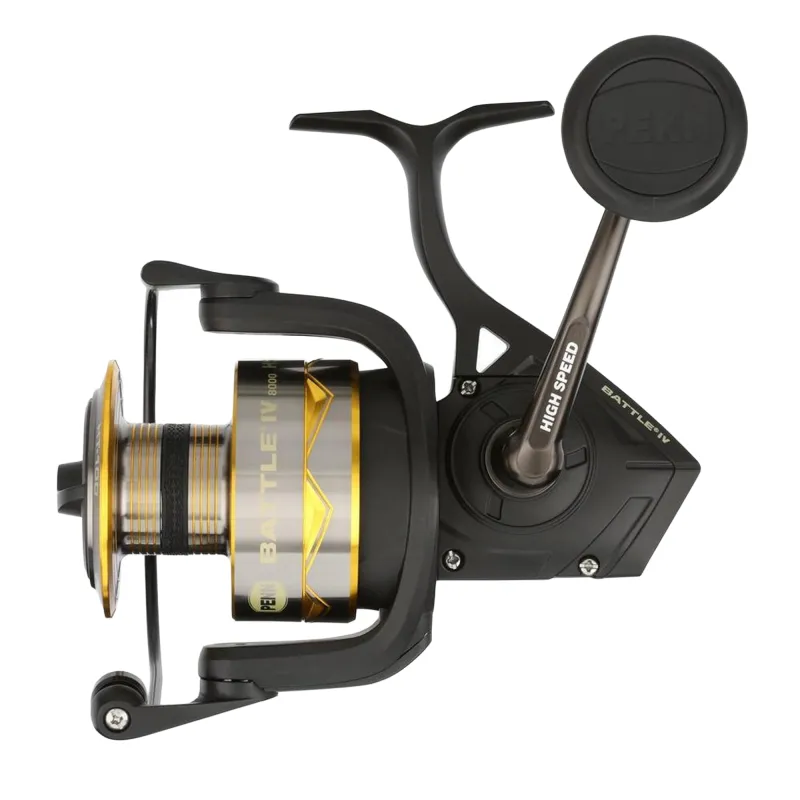 Penn Battle® IV Spinning Reel 8000HS FD - 335m/ 0,46mm - 5,3:1 - 785g