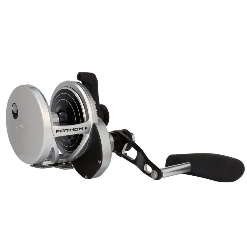 Penn Fathom™ II Lever Drag 2 Speed 25N LH - 300m/ 0,46mm - 5,5:1 - 570g