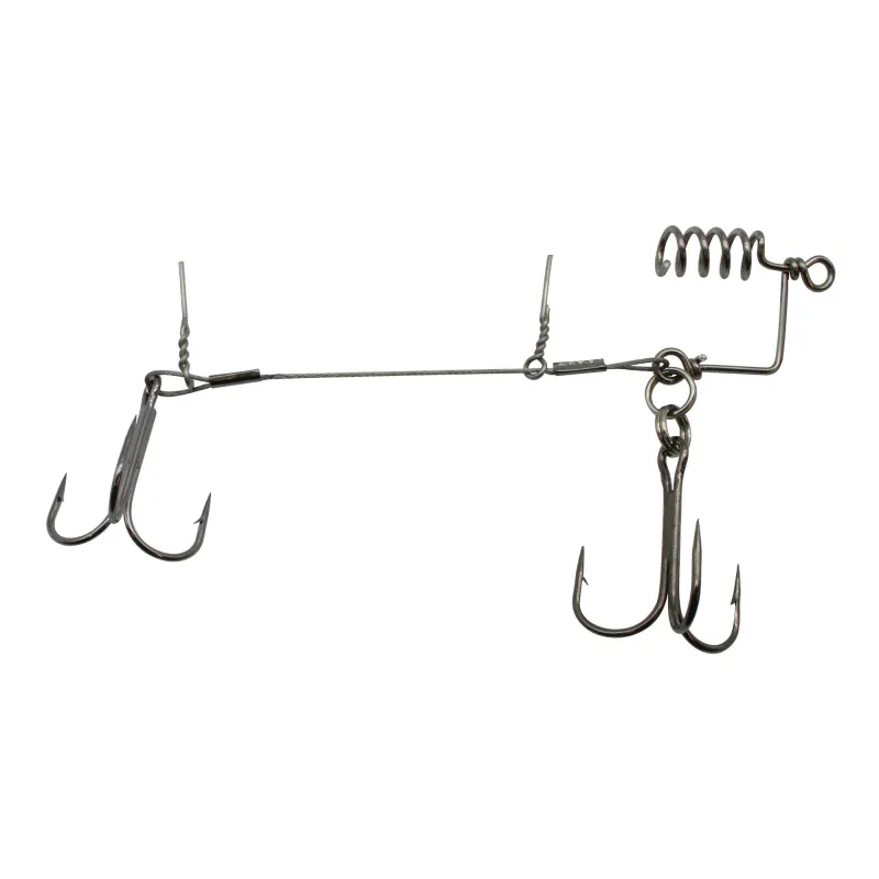 Pikezilla Pikezilla Shad mit Stingersystem MT-Lures Pikezilla Hecht Shad 1 Stück 18cm UV Massive Firetiger