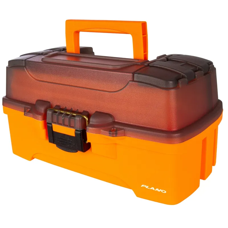 Plano Two-Tray Tackle Box Smoke Orange - 36x21,5x19,5cm