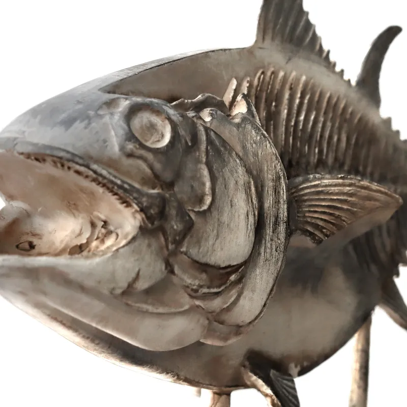 Polyresin Fish Deco "Tuna" 43cm x 12cm x 32cm
