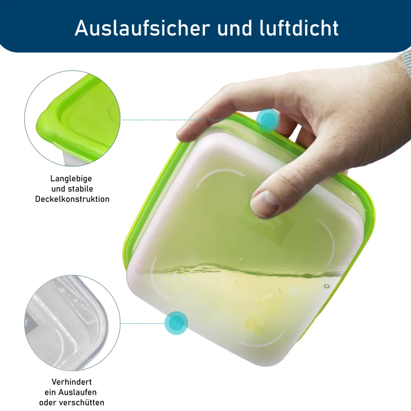 PrinceWare Fresh Box Set 7-tlg. eckig 220 - 4500ml Grün