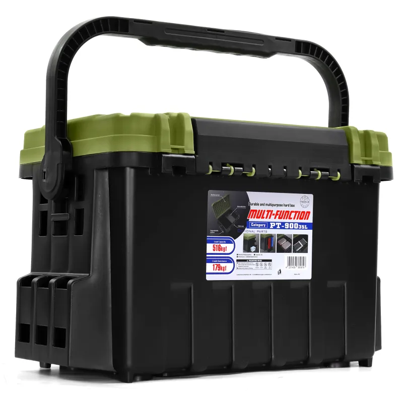 Pro Tackle Competition XL - 54 x 35 x 34.30cm - Black/Olive