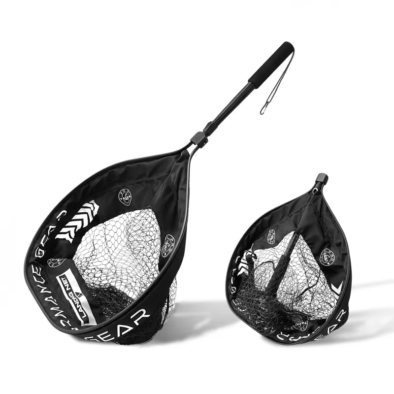 Pro Tackle Foldable Net M - 38x43cm - gummiert