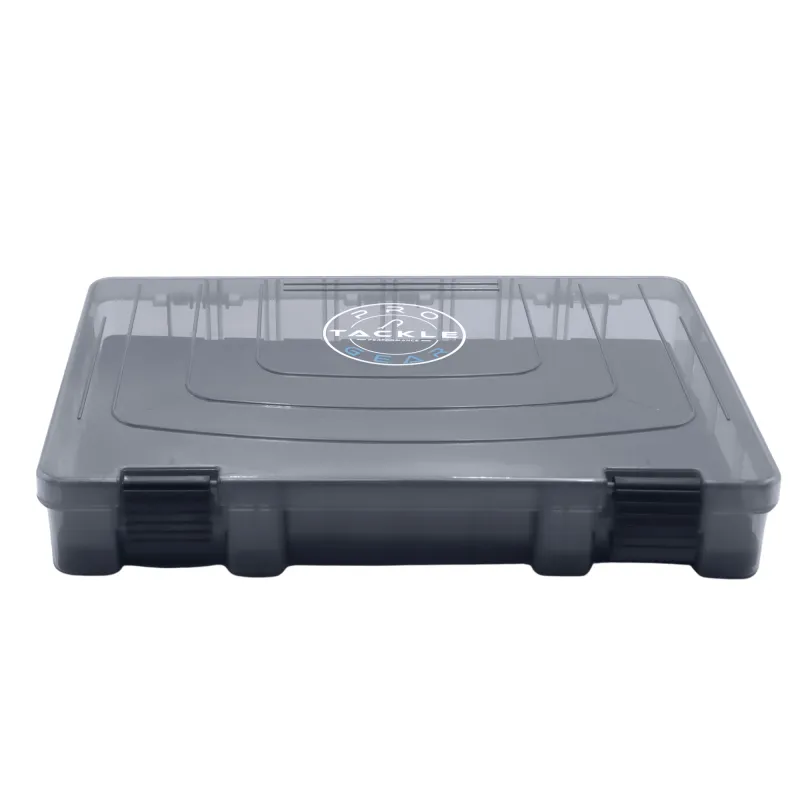 Pro Tackle Jig & Rig Box II Foam grau - 28x19,5x4,5
