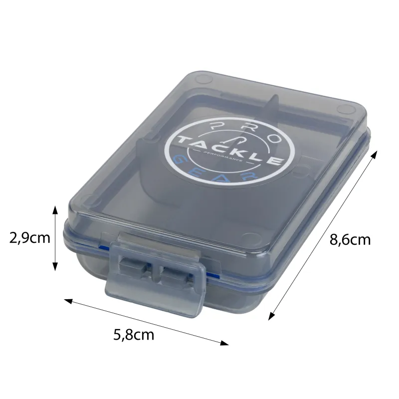 Pro Tackle Lure Box grau - 8,6 x 5,8 x 2,9cm