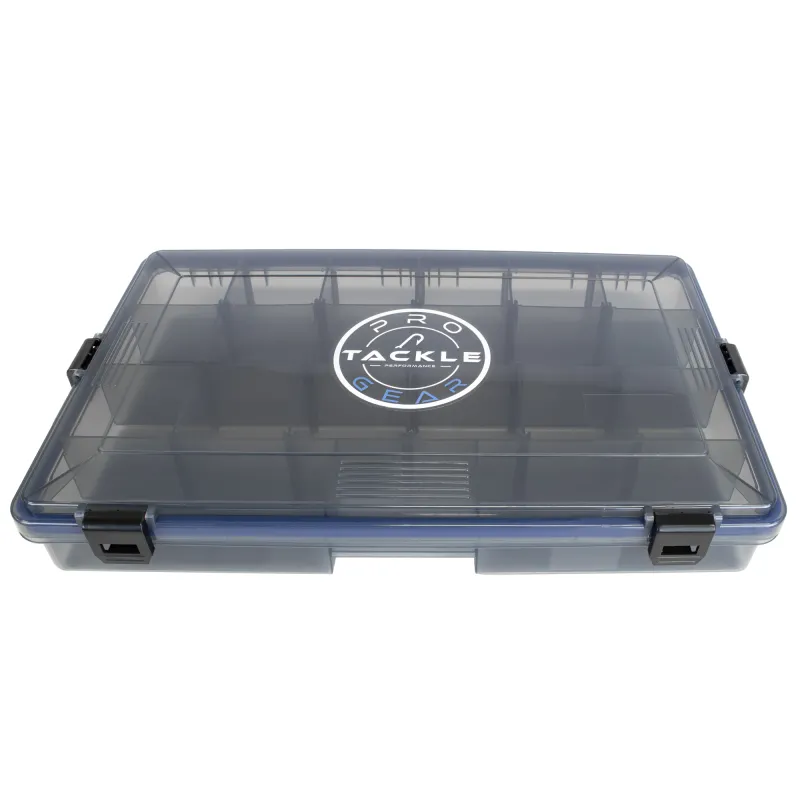 Pro Tackle Lure Box Shallow grau - 35,5 x 23 x5 cm