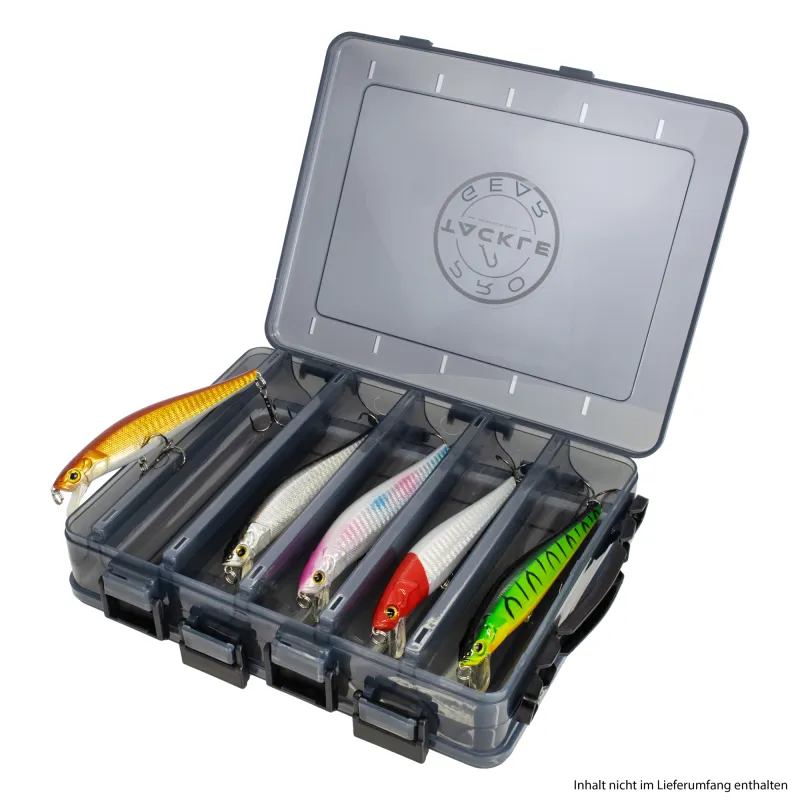Pro Tackle Lure Box grau - 20,5 x 17 x 4,8 cm