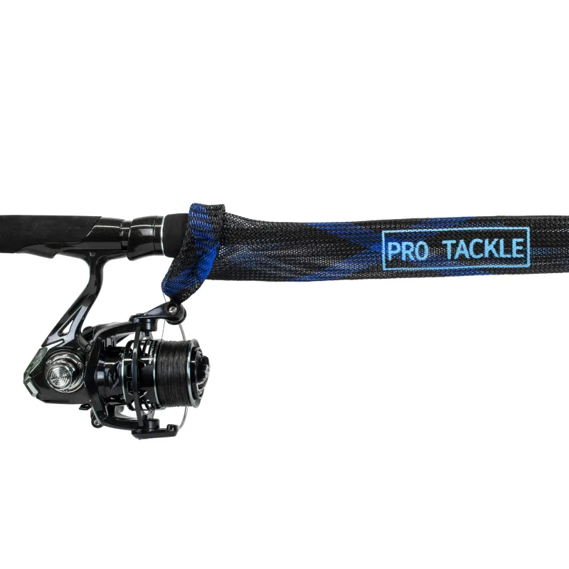 Pro Tackle Rod Sock Spinning 170cm - 4,0cm - schwarz/blau